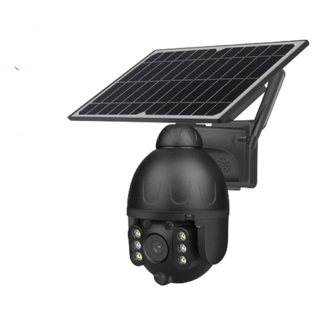4G GSM Metal Wireless Outdoor Solar HD PTZ security camera