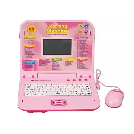 Kids Learning Machine/ Laptop - Children Intelligent GG-BT-269P - Blue