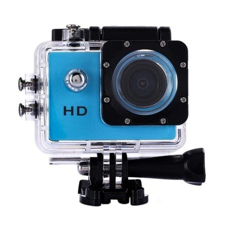 GB Waterproof HD Sports Camera 1080P - Black