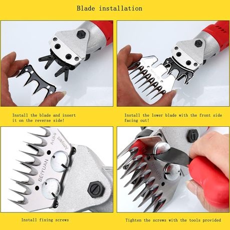 Pro Electric Sheep Clippers For Heavy Duty Use With 6 Speed Operation