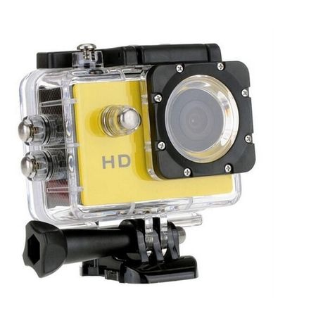 GB Waterproof HD Sports Camera 1080P - Black