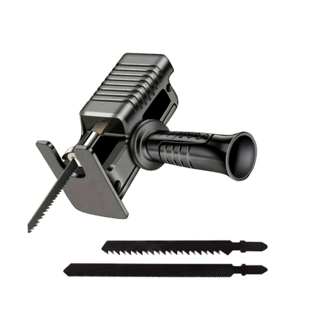 Reciprocating Saw Conversion Head for Woodworking