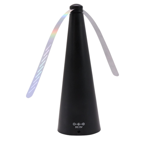 2-in-1 Fly Sweeper Table Fan Against Flies and Wasps