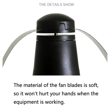 2-in-1 Fly Sweeper Table Fan Against Flies and Wasps