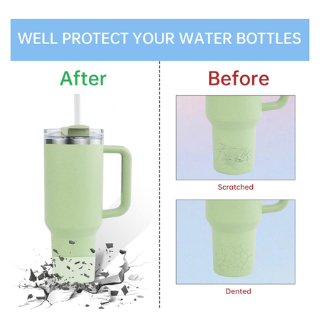 Multi-Funtional Double-Wall Stainless Steel Vacuum Flask With Straw 1200ml