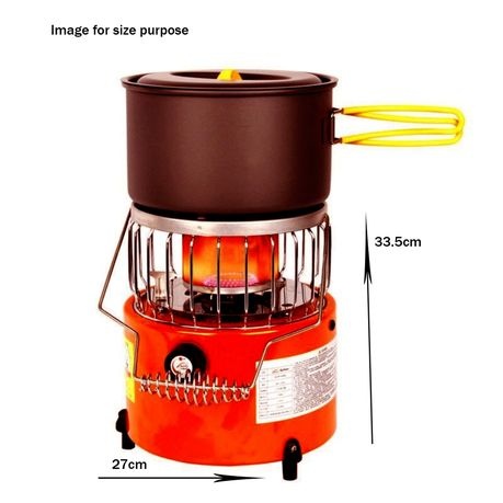 Gas Heater and Stove 2 in 1