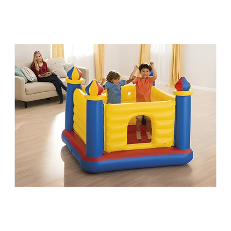 Multi-Color Portable Inflatable Jumping Castle for Indoors and Outdoors