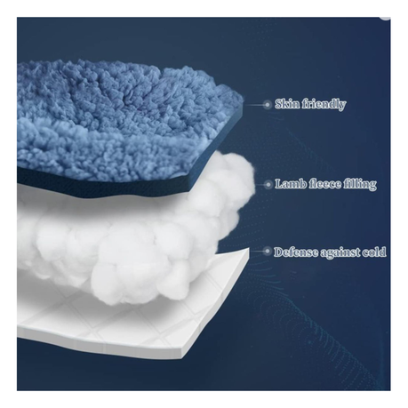 Blue Baby Swaddle Sleeping Bag - Warm & Cozy Infant Wrap Blanket