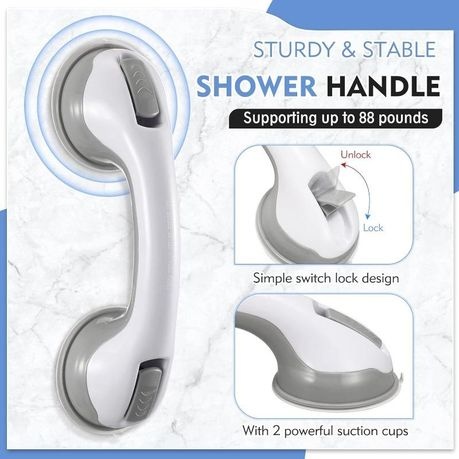 Multifunctional Bathroom Shower Helping Handle Anti Slip Support