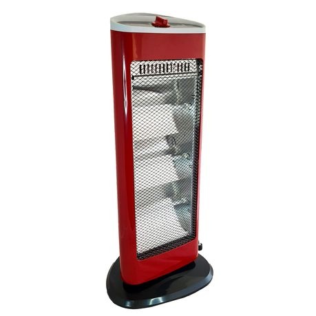 Digimark 3 Bar Wide-Angle Oscillating Heater - High-Efficiency Heater - Black