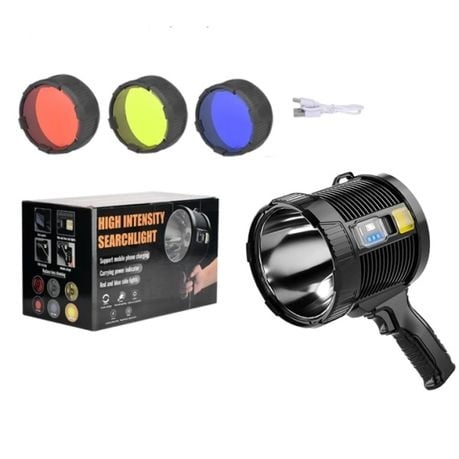 Flashlight Spotlight rechargable