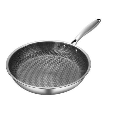 24cm Topstar Non-Stick Silver Frying Pan