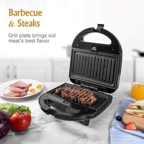 LumaBella LB-58061 750W Sandwich Maker Set