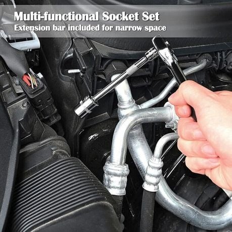 46 Piece Set Of Car Repair Socket WrenchTools AD-120