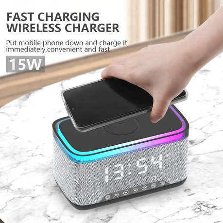 Stereo Speaker Alarm Clock, Digital Alarm Clock, Alarm Clock Radio