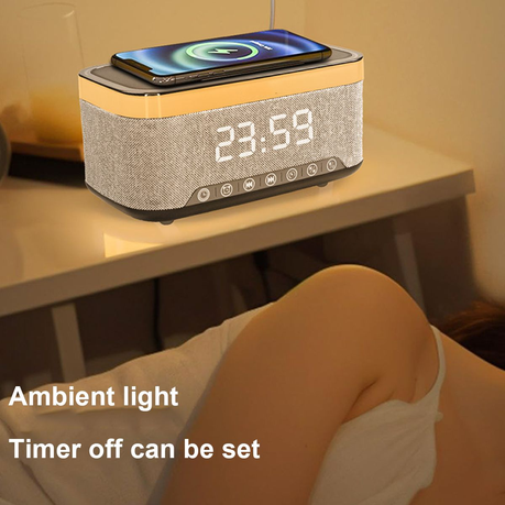 Stereo Speaker Alarm Clock, Digital Alarm Clock, Alarm Clock Radio