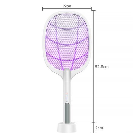 Rechargeable Mosquito Zapper Racket Fly Swatter