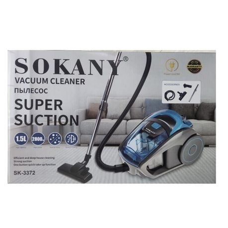 2800W Super Suction Vacuum Cleaner- Wet & Dry Advanced Cyclonic Technology