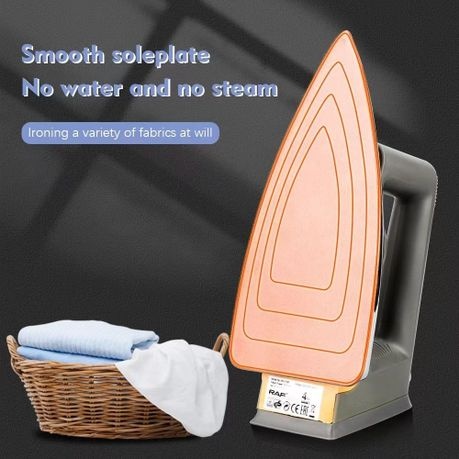 Professional Non-stick Electric Iron; No Water Addition Necessitated