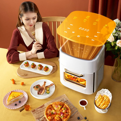 15L Smart Air Fryer For Home Use - Black