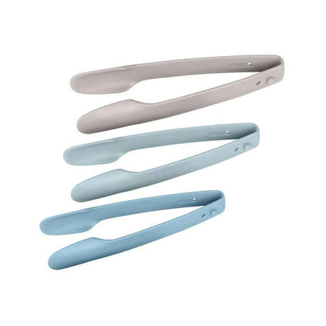 Ten-Teck Kitchen Tongs Set of 3 Nesting Kitchen Tongs Plastic