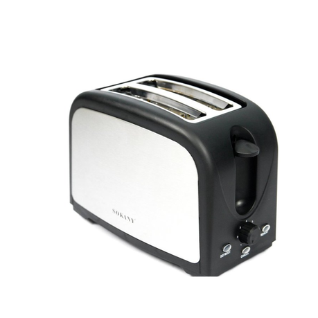 Sokany HJT-008s 2 Slice Toaster