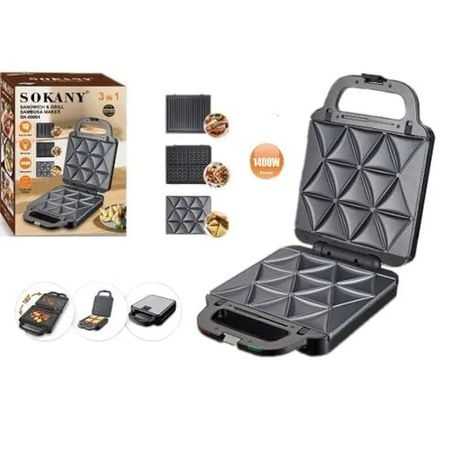 Sokany Waffle & Grill Samosa Maker SK -08064