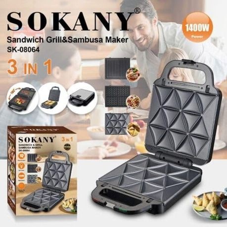 Sokany Waffle & Grill Samosa Maker SK -08064