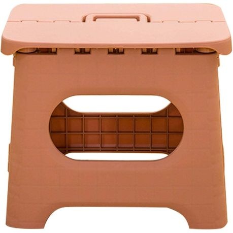 Folding Step Stool Lightweight and Sturdy Enough to Support Adults - Yellow