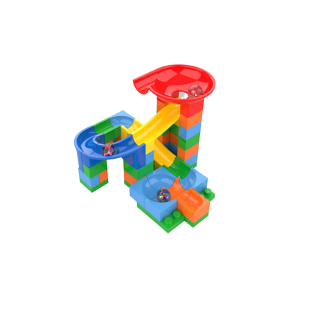 Building Blocks Track Maze - 56 Piece