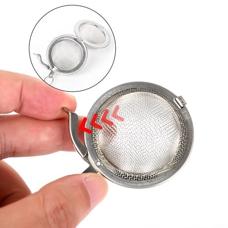 Ball Tea Strainer Infuser Stainless Steel Tea Filter with Chain - 2 Pack