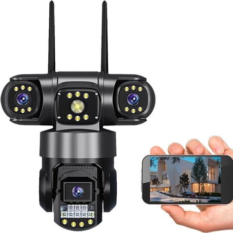 Solar Powered Surveillance Camera - Wireless Outdoor Security Cam