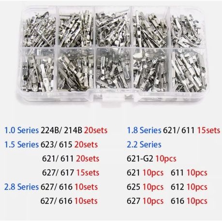Tool 290 Piece Assorted Electrical Crimp Wire Terminal Connector