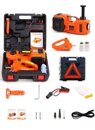 5 in 1 Electric Jack Air Pump with Electric Wrench picture