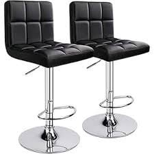 Bar Stools / Kitchen Counter Breakfast Chairs - Set of Two
