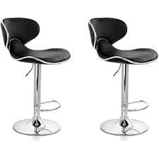 Bar Stools / Kitchen Counter Breakfast Chairs - Set of Two picture