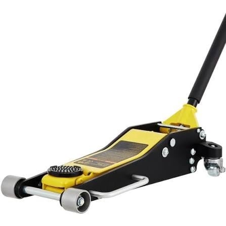 Heavy-Duty 3T Low Profile Floor Jack with Double Pump Design