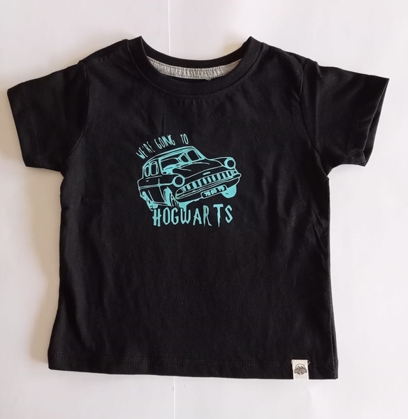 We're going to Hogwarts-Turquoise and black