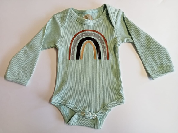 Boho Rainbow-Mint Green