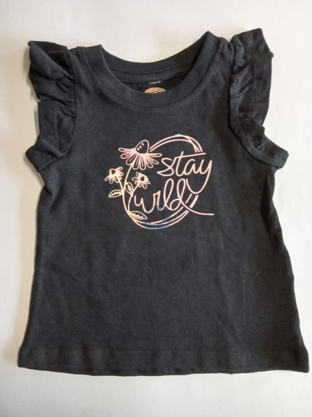 Stay Wild-Sparkle and black