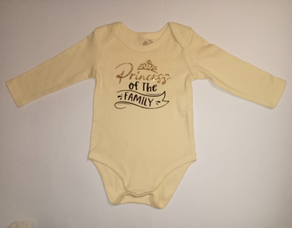 Princess of the Family-Gold glitter