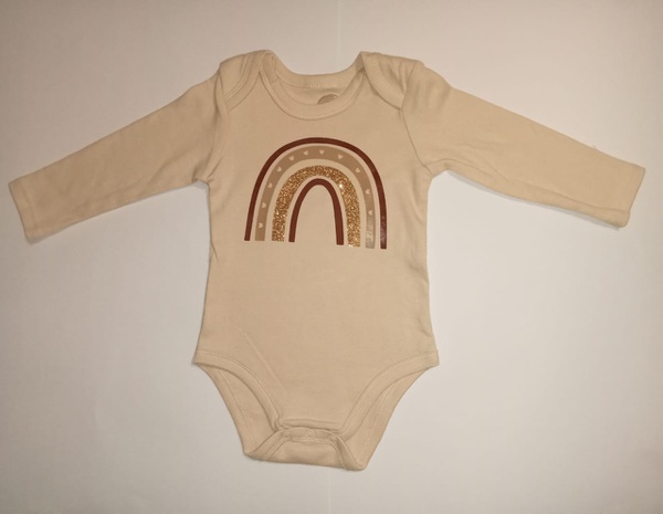 Boho Rainbow-Brown and gold