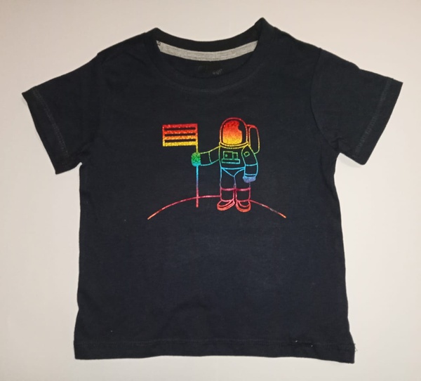 Rainbow Spaceman-Navy