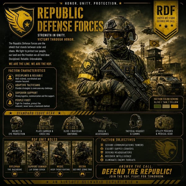 Airsoft Event Fee: 16 August 2026 - Iron Horizon by Kyle Whitfield (RANGE FEE)