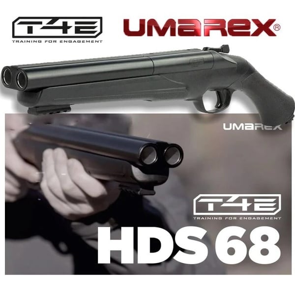 Umarex T4E 68cal HDS Double Barrel Shotgun plus starter kit