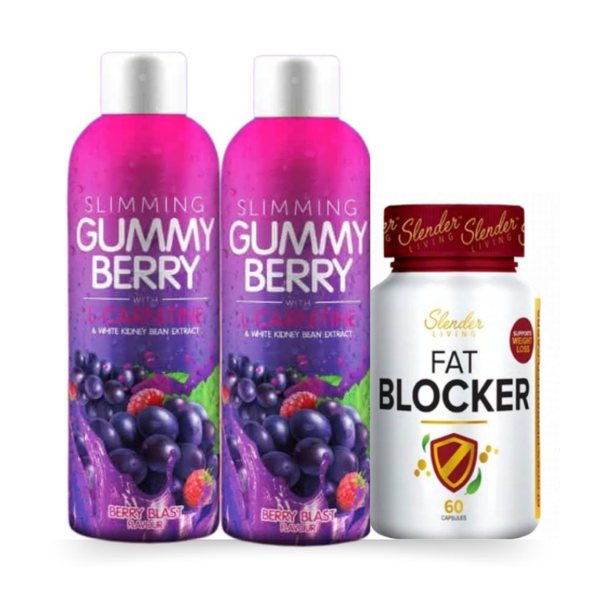 Gummy Berry Juice Fat Blocker Combo