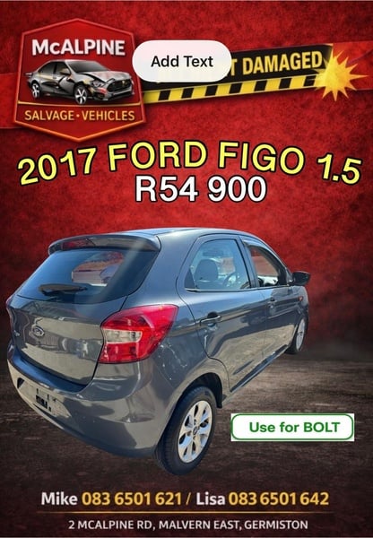 2017 FORD FIGO 1.5