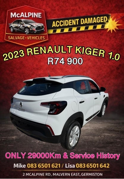 2023 RENAULT KIGER 1.0