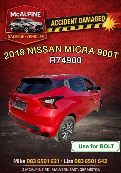 2018 NISSAN MICRA 900T