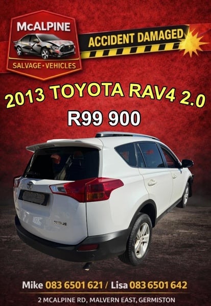 2013 TOYOTA RAV4 2.0